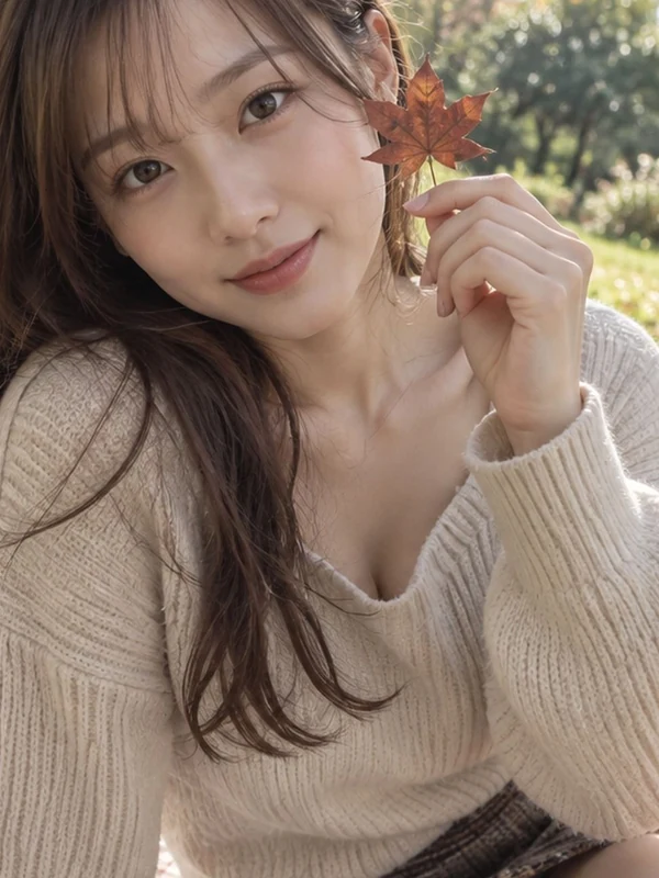 Fiora, a fictional adult character for private chat, shown in a portrait